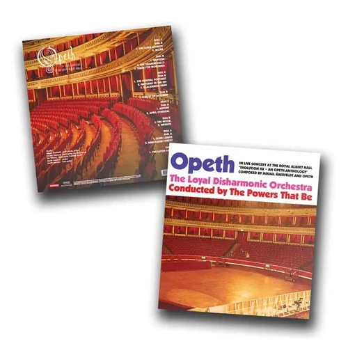 Opeth In Live Concert at the Royal Albert Hall Numbered Limited Edition 180g Import 4LP Box Set (Red & Black Marbled) 3