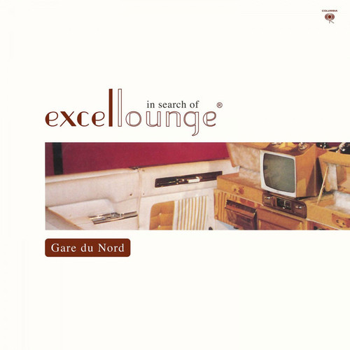 Gare Du Nord In Search Of Excellounge Numbered Limited Edition 180g Import LP (Crystal Clear & Turquoise Mixed Vinyl) 1