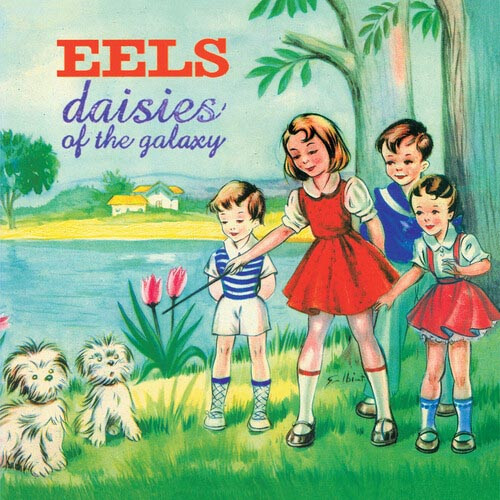 Eels Daisies of the Galaxy (25th Anniversary Edition) 2LP (Glow-in-the-Dark Fluorescent Green Vinyl) 1