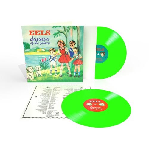 Eels Daisies of the Galaxy (25th Anniversary Edition) 2LP (Glow-in-the-Dark Fluorescent Green Vinyl) 2
