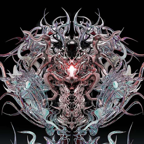 Polyphia Remember That You Will Die LP (Red & Black Ice with Blue Splatter Vinyl) 1