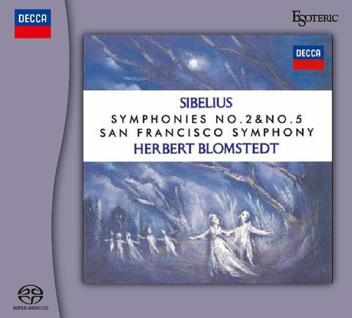 Blomstedt Sibelius Symphonies No. 2 & No. 5 Hybrid Stereo Japanese Import SACD 1