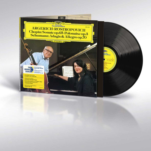 Argerich & Rostropovich Chopin: Sonate, Polonaise/Schumann: Adagio & Allegro (Original Source Series) Limited 180g LP 1