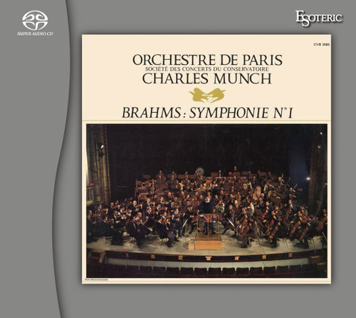Charles Munch Johannes Brahms Symphonie No. 1 Hybrid Stereo Japanese Import SACD 1