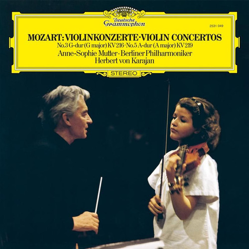 Anne-Sophie Mutter Mozart: Violin Concertos No. 3 & No. 5 (The Original Source Series) 180g LP 1