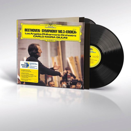 Carlo Maria Giulini Beethoven: Symphony No. 3 "Eroica" (The Original Source Series) Hand-Numbered Limited 180g 2LP 2