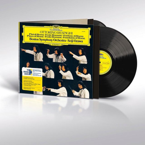 Seiji Ozawa Boston Symphony Orchestra Respighi: Pines of Rome (The Original Source Series) Hand-Numbered 180g 2LP 2