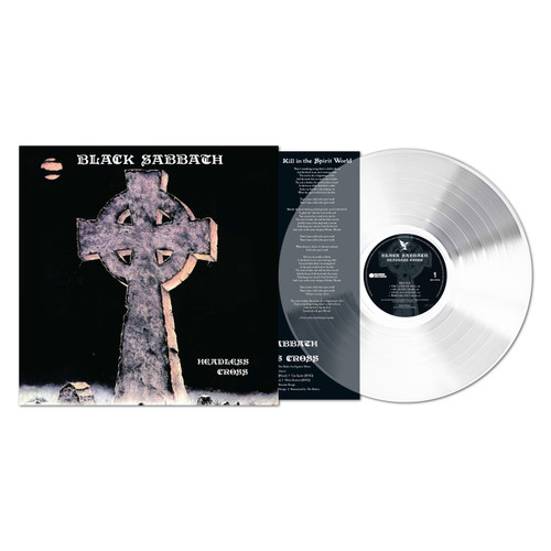Black Sabbath Headless Cross LP (Clear Vinyl) 1