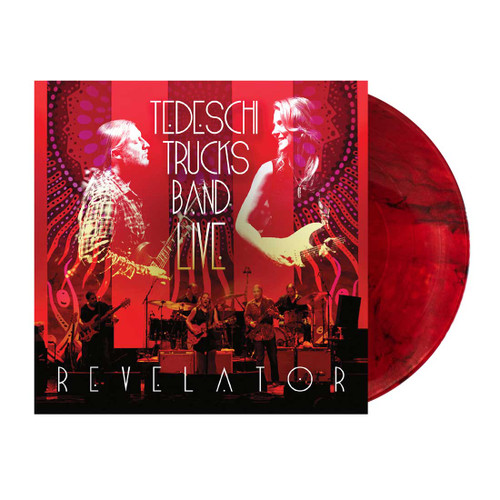 Tedeschi Trucks Band Live Revelator LP (Fire Orange with Black Swirl Vinyl) 1