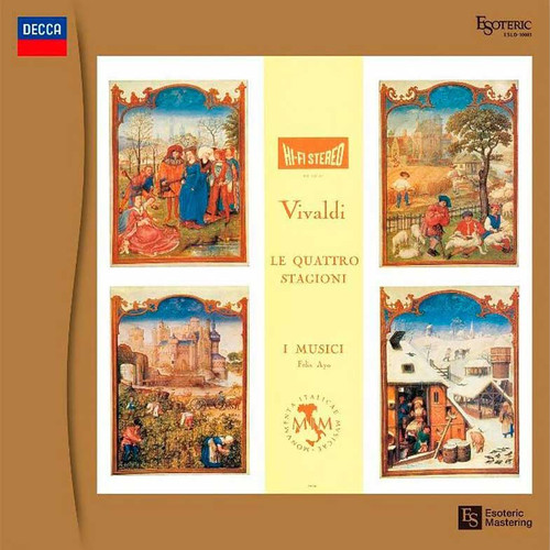 I Musici Vivaldi: Le Quattro Stagioni Japanese Import 180g LP