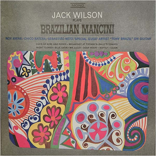 Jack Wilson Plays Brazilian Mancini LP (Mono) (Clear Red Vinyl) 1