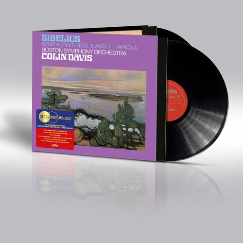 Sir Colin Davis & Boston Symphony Sibelius: Symphonies Nos. 5 & 7 (Decca Pure Analogue Series) Hand-Numbered 180g 2LP 2