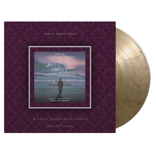 Ennio Morricone The Legend of 1900 (Original Soundtrack) Numbered Limited Edition 180g Import LP (Gold & Black Vinyl) 2