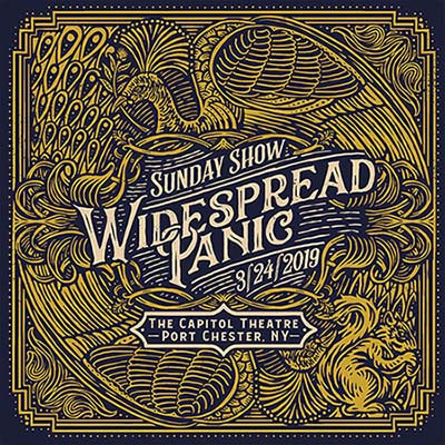 Widespread Panic Sunday Show: 3/24/19 The Capitol Theatre, Port Chester, NY 5LP Box Set (Multicolor Metallic Vinyl) 1