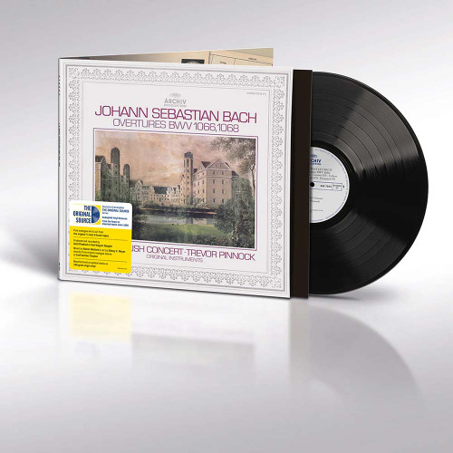 The English Concert Trevor Pinnock Bach: Overtures BWV 1066, 1068 (The Original Source Series) Numbered 180g LP 2