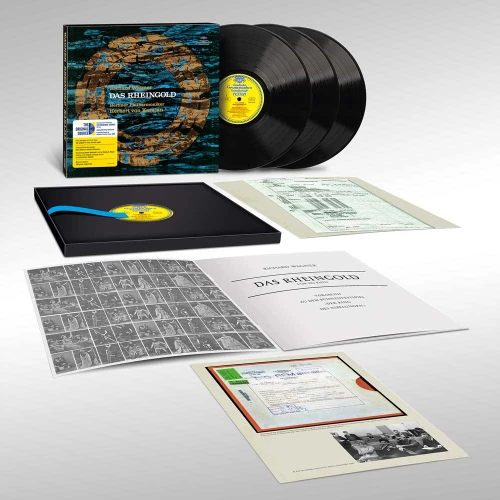 Herbert von Karajan Wagner: Das Rheingold (Original Source Series) Hand-Numbered Limited Edition 180g 3LP Box Set 1