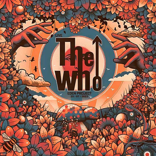 The Who Live at Eden Project 25/07/2023 Limited Edition 180g 3LP (Recycled Vinyl) 1