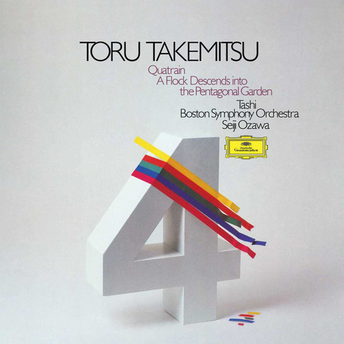 Seiji Ozawa Toru Takemitsu: Quatrain; A Flock Descends (Avantgarde Series) Numbered Limited Edition 180g 45rpm LP 1