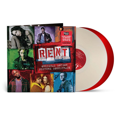 Rent (Original Motion Picture Soundtrack) RSD Exclusive 2LP (Milky Clear & Translucent Red Vinyl) 2