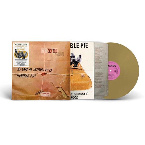 Humble Pie As Safe As Yesterday Is Numbered Limited Edition LP (Gold Vinyl) 1