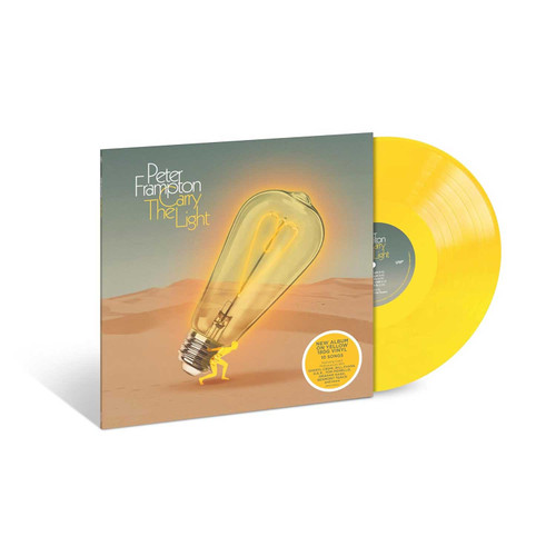 Peter Frampton Carry the Light Numbered Limited Edition 180g LP (Yellow Vinyl) 1