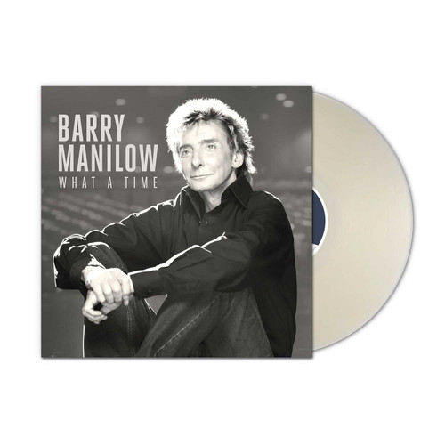 Barry Manilow What a Time 2LP (Translucent Milky Clear Vinyl) 1