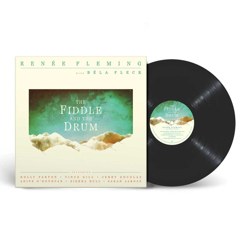Renee Fleming with Bela Fleck The Fiddle and the Drum LP 1