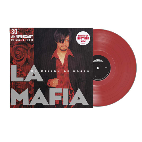 La Mafia Un Millon de Rosas (30th Anniversary) LP (Ruby Red Vinyl) 3