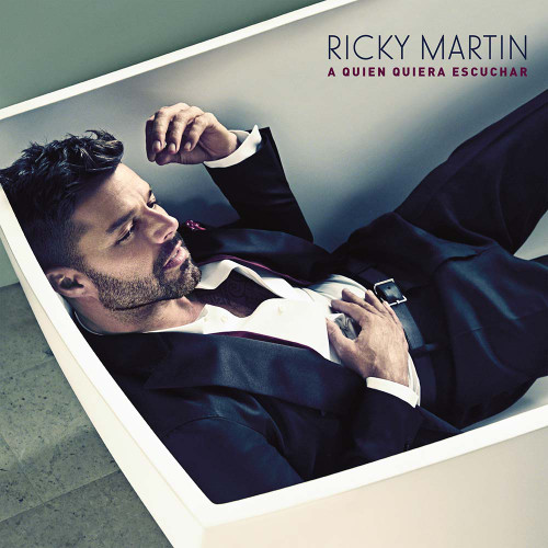 Ricky Martin A Quien Quiera Escuchar LP (Coke Bottle Green Vinyl) 1