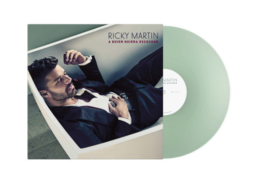 Ricky Martin A Quien Quiera Escuchar LP (Coke Bottle Green Vinyl) 2