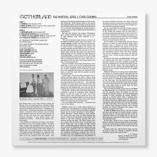 The Visitors Motherland (Jazz Dispensary Top Shelf Series) 180g LP 3