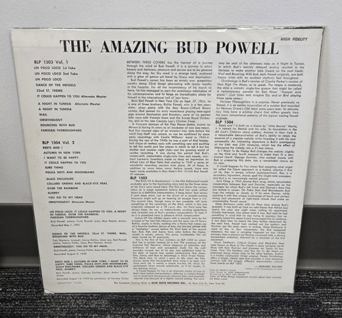 Bud Powell The Amazing Bud Powell Volume 2 Mono LP (Pre-owned, Near Mint) 2