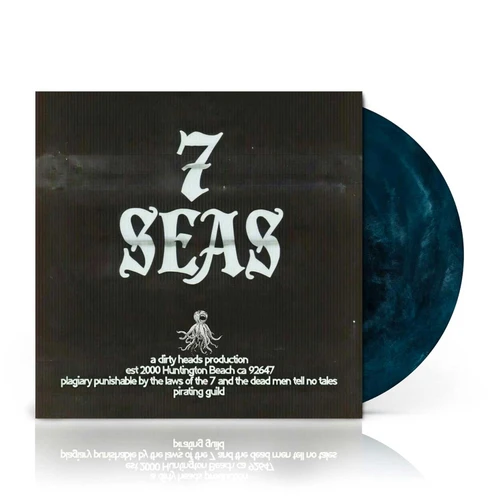 Dirty Heads 7 Seas LP (Palisades Blue Marble Vinyl) 1