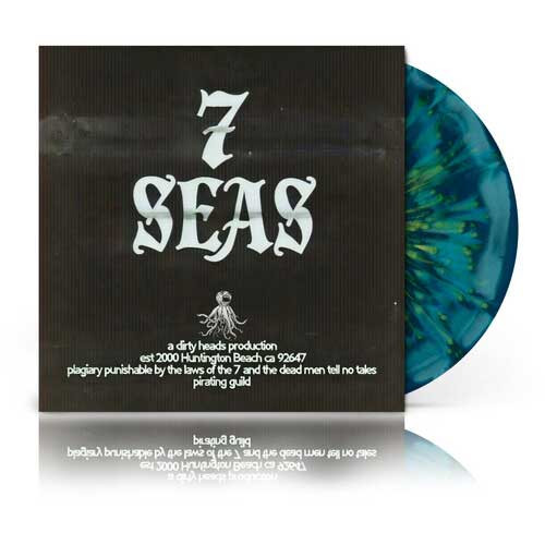 Dirty Heads 7 Seas Indie Exclusive LP (Algae Splatter Vinyl) 1