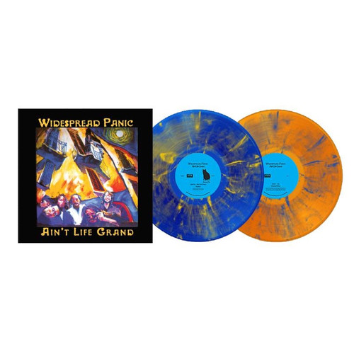 Widespread Panic Ain't Life Grand 2LP (Blue/Yellow Swirl Vinyl & Orange/Blue Swirl Vinyl) 1