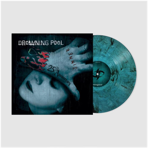 Drowning Pool Sinner (25th Anniversary Edition) LP (Sea Blue Smoke Vinyl) 2