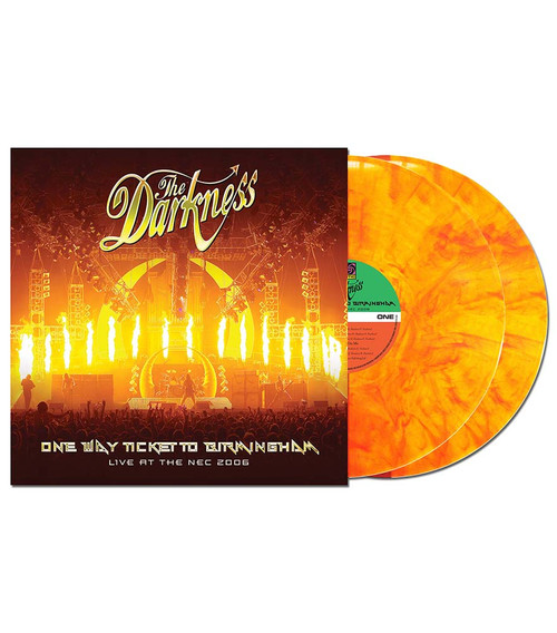The Darkness One Way Ticket to Birmingham (Live at the NEC 2006) RSD Exclusive 2LP (Red & Yellow Marble Vinyl) 2