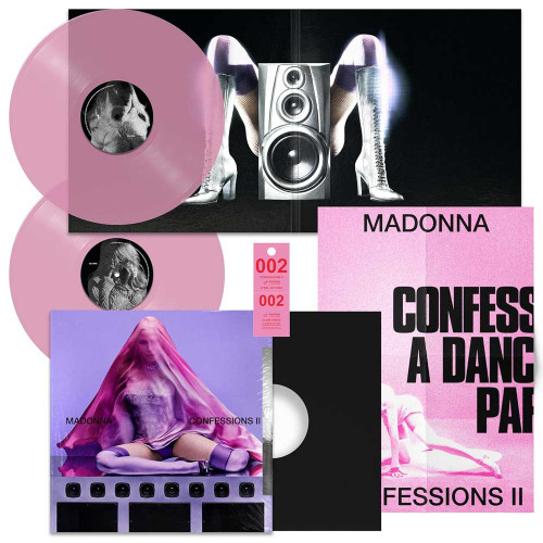 Madonna Confessions II (Expanded) 2LP (Translucent Pink Vinyl) 2