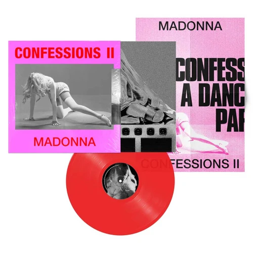 Madonna Confessions II LP (Translucent Red Vinyl) 2