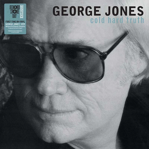 George Jones Cold Hard Truth RSD Exclusive LP (Blue Possum Vinyl) 1