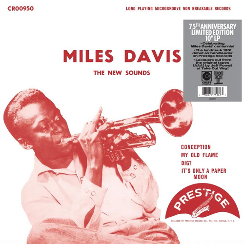 Miles Davis The New Sounds RSD Exclusive 10" Vinyl (Mono) 1