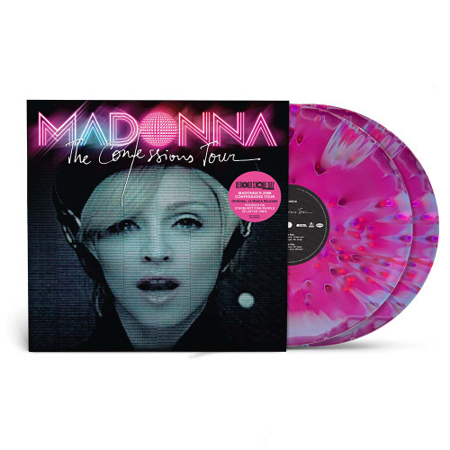 Madonna The Confessions Tour RSD Exclusive 2LP (Pink Starburst/Purple Splatter Vinyl) 2