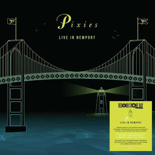 Pixies Live in Newport RSD Exclusive Import 2LP (Green & Yellow Vinyl) 1