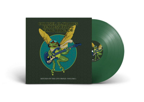 Colonel Claypool's Fearless Flying Frog Brigade Return of the Live Frogs: Volume 1 LP (Green Vinyl) 2