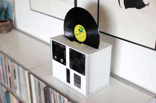 Audio Desk Systeme Vinyl Cleaner Premium Record Cleaner (White) 2