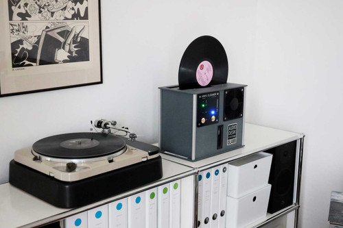 Audio Desk Systeme Vinyl Cleaner Premium Record Cleaner (Gray) 2