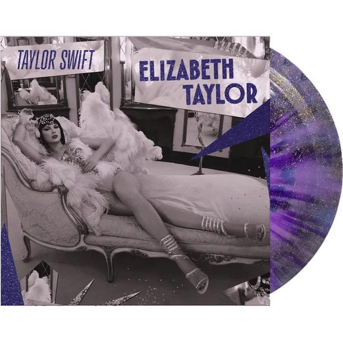 Taylor Swift Elizabeth Taylor RSD Exclusive 45rpm 7" Vinyl (Violet Glitter Vinyl) 1