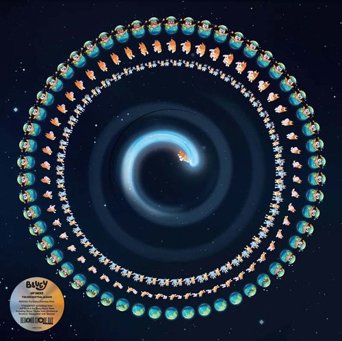 Bluey Up Here RSD Exclusive LP (Zoetrope Picture Disc) 1