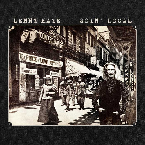 Lenny Kaye Goin' Local LP (Blue Bone Splash Vinyl) 2