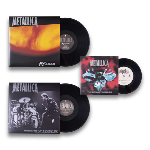 Metallica ReLoad Deluxe Numbered Limited Edition 180g 5LP, 45rpm 7